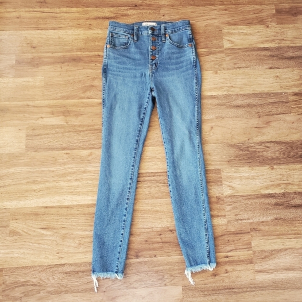 Madewell Women's Skinny Jeans - Blue